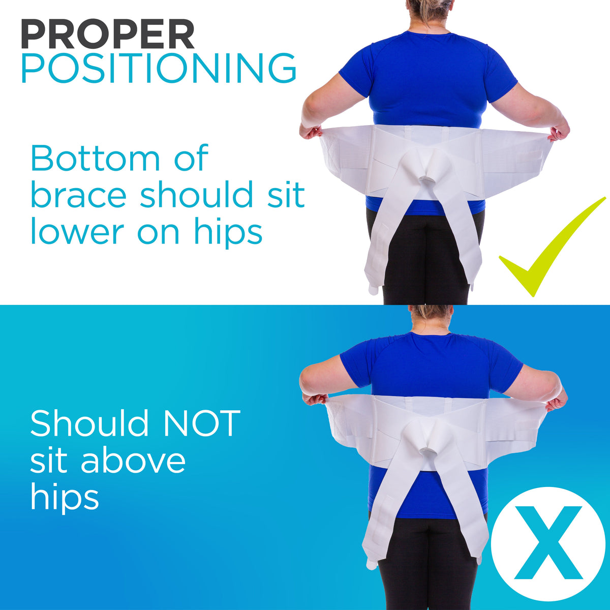 Plus Size Bariatric Back Support Belt Girdle for Obesity Low Back and Hip Pain Relief