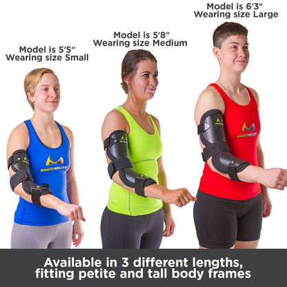 Cubital Tunnel Syndrome Elbow Brace to Prevent Ulnar Nerve Entrapment & Hyperextension