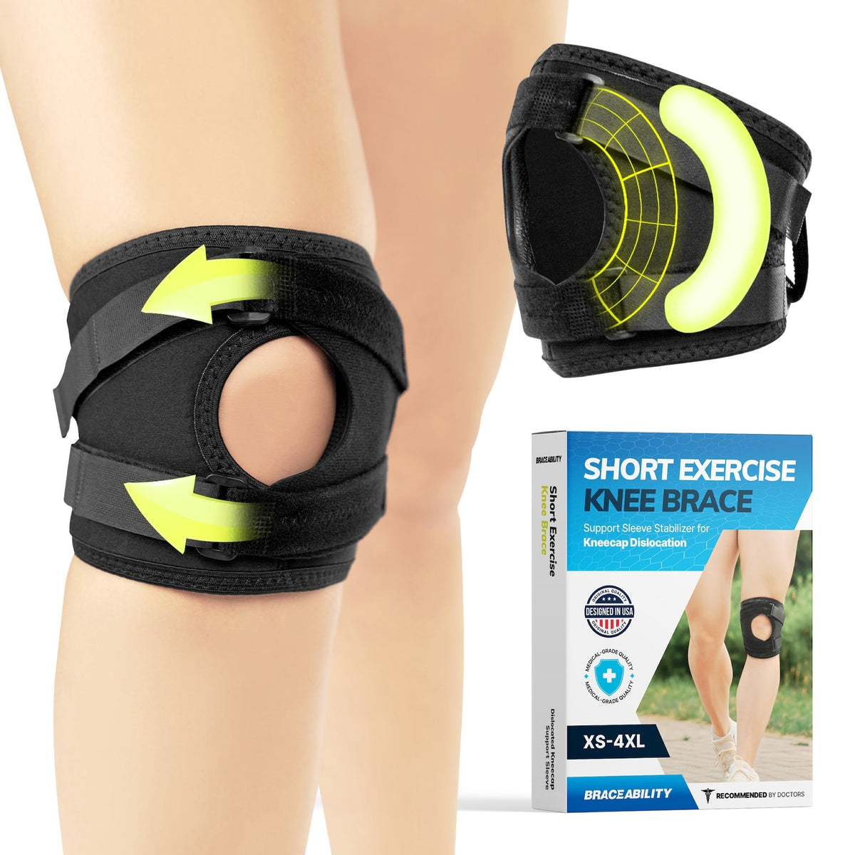 Short Patella Tracking Knee Brace (FINAL SALE)