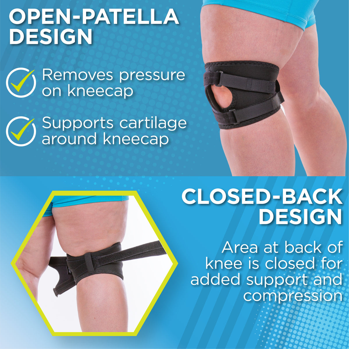 Short Patella Tracking Knee Brace (FINAL SALE)