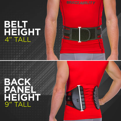 Golf Back Brace for Tennis & Golfing Low Back Pain
