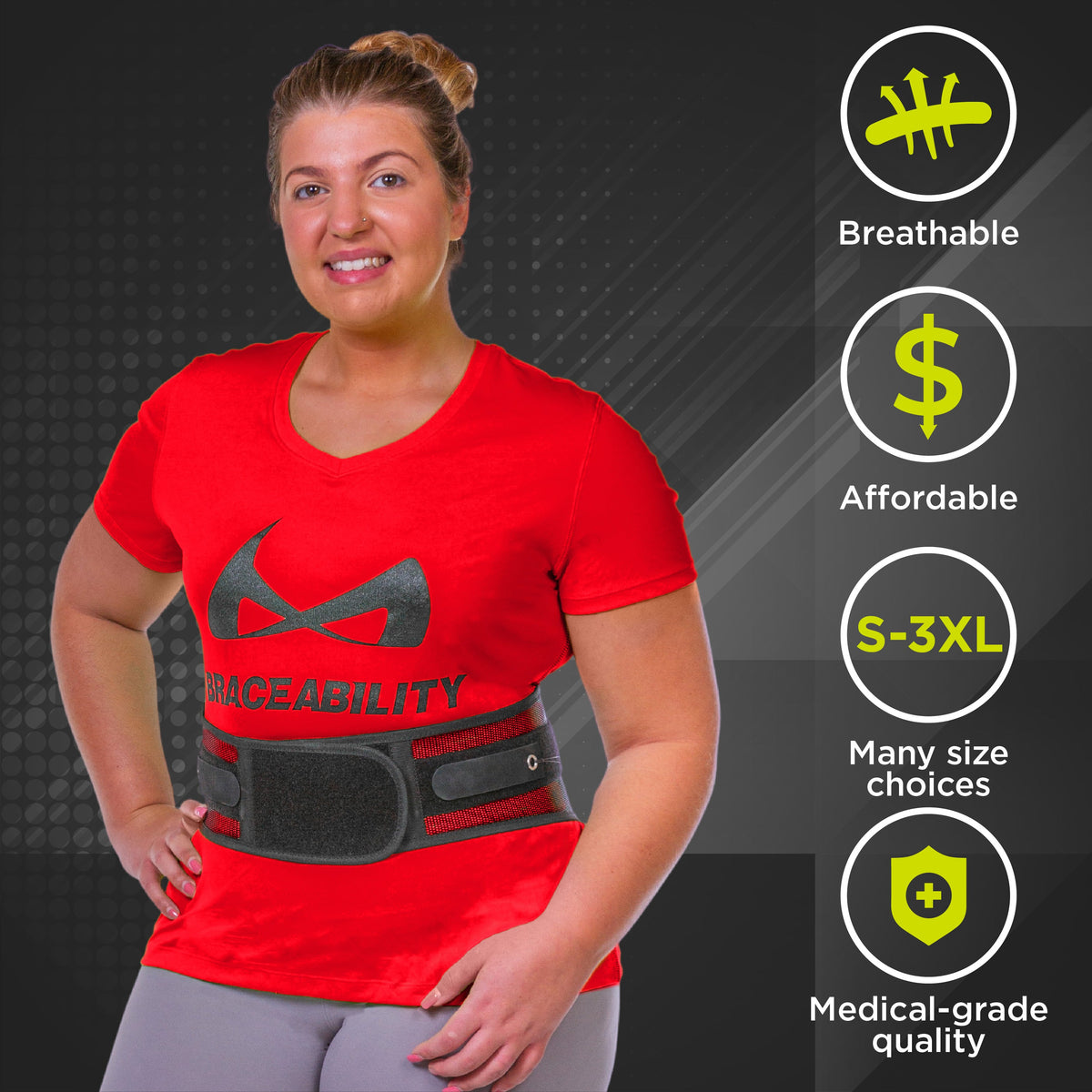Golf Back Brace for Tennis & Golfing Low Back Pain
