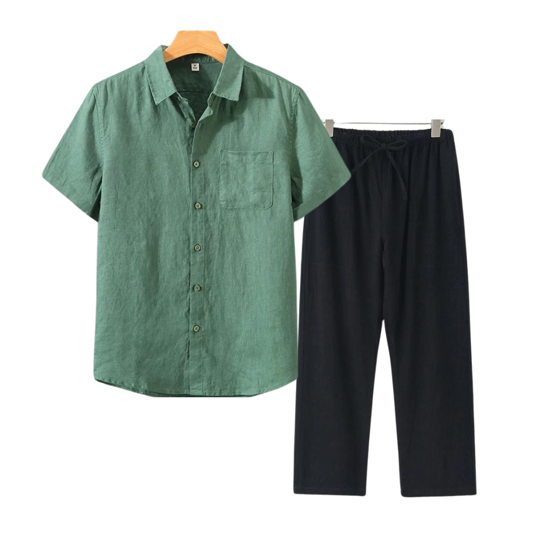 TheighT Linen Set (Short)