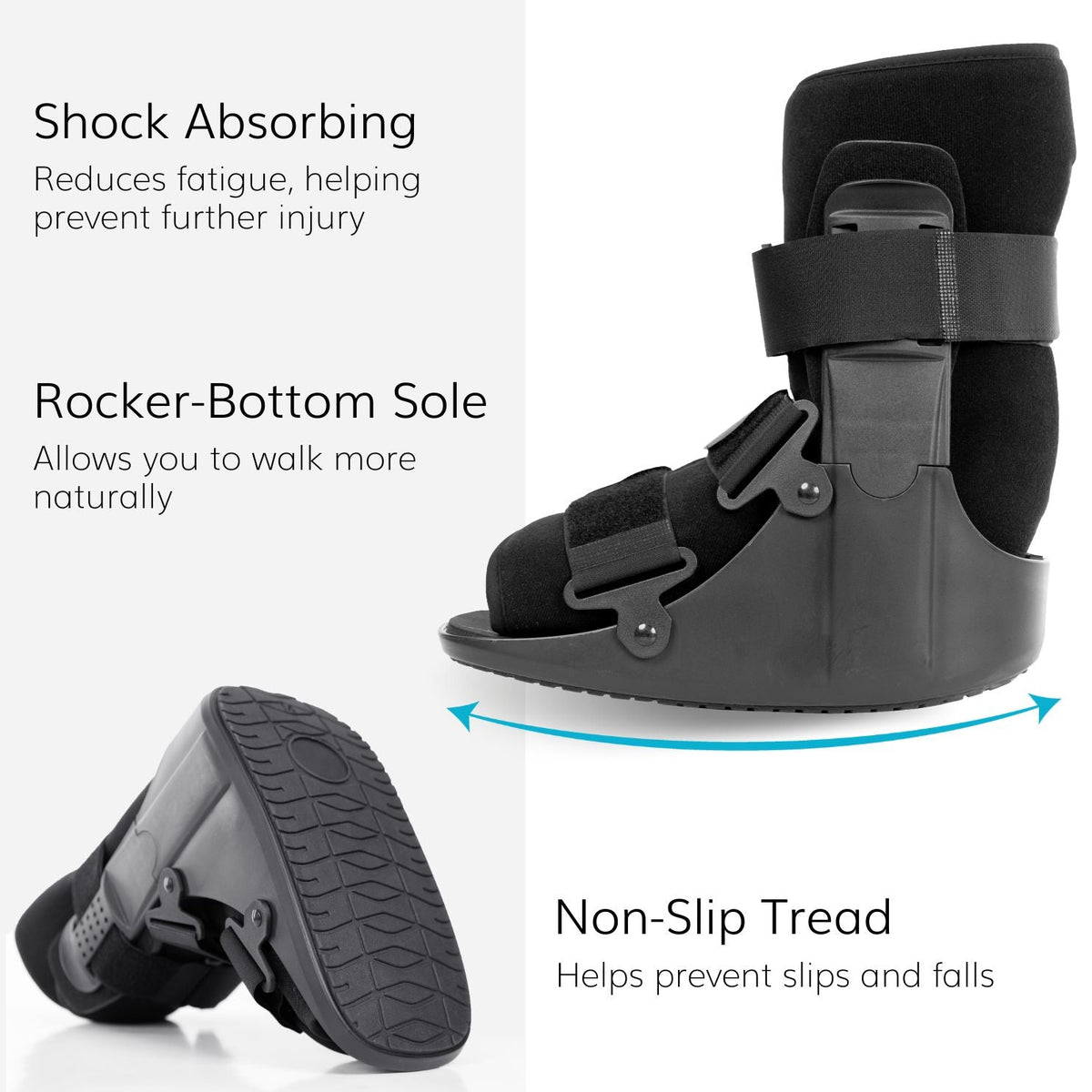 Metatarsal Stress Fracture Foot Brace Walking Boot - FINAL SALE