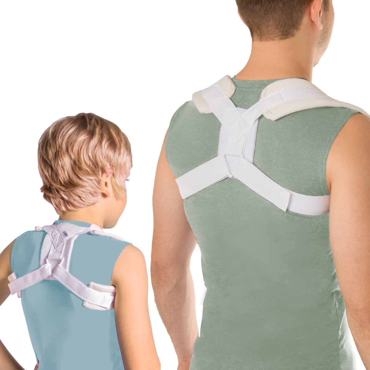 Figure 8 Clavicle Support & Posture Improvement Strap for Men & Women
