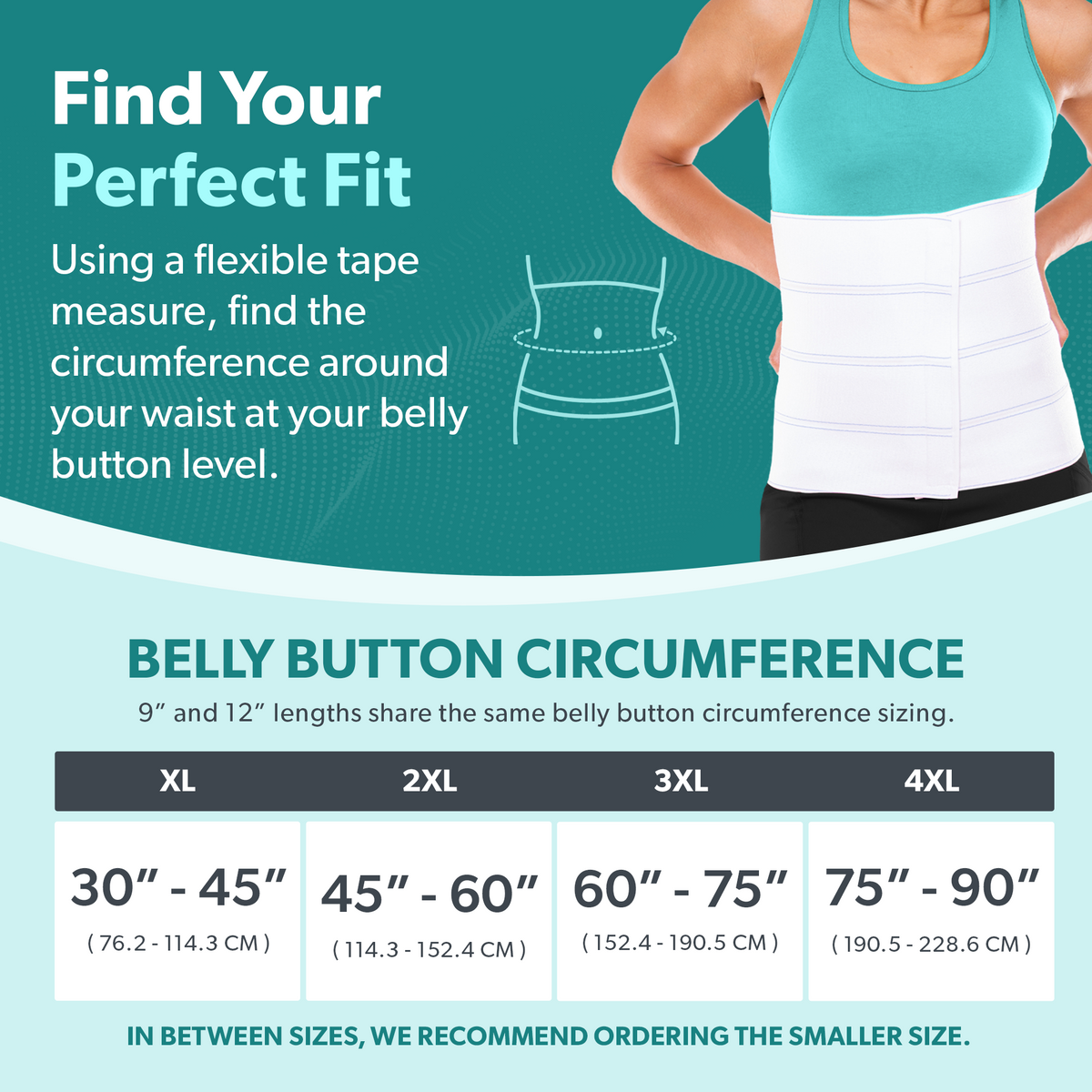 Plus Size Bariatric Abdominal Binder | Belly Band, Stomach Hernia Brace & Back Support Belt (up to 4XL)