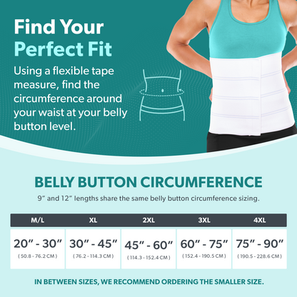 Bariatric Surgery Abdominal Binder after Tummy Tuck, Gastric Bypass & Liposuction