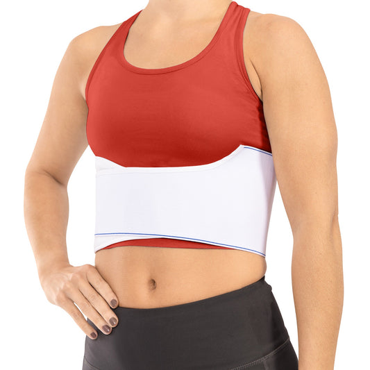 Female Rib Belt and Chest Compression Wrap | Targeted Support for Women's Rib Cage or Flare Pain Recovery