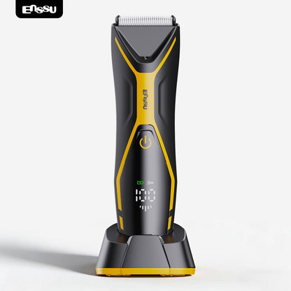 Aparador Corporal 2 em 1 ENSSU Pro Amarelo – BraiLock™ IPX7 Ecrã Digital