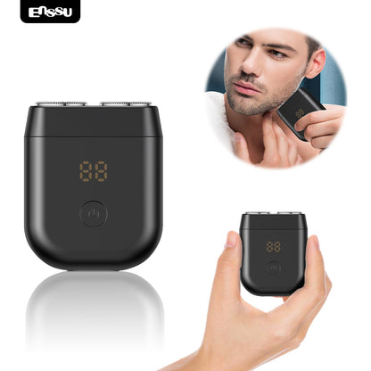 Máquina de Barbear Elétrica ENSSU – Sem Fios, À Prova de Água, USB