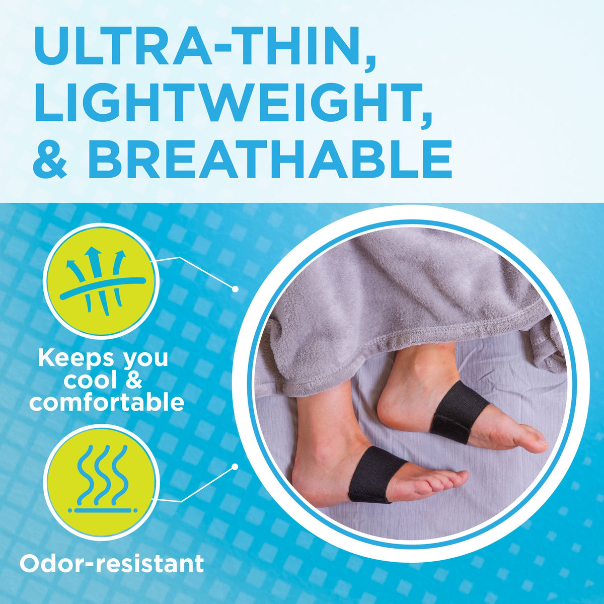 Plantar Fasciitis Arch Support Band (Pair) | High Arches Foot Brace, Flat Feet Sleeve & Heel Pain Orthotic