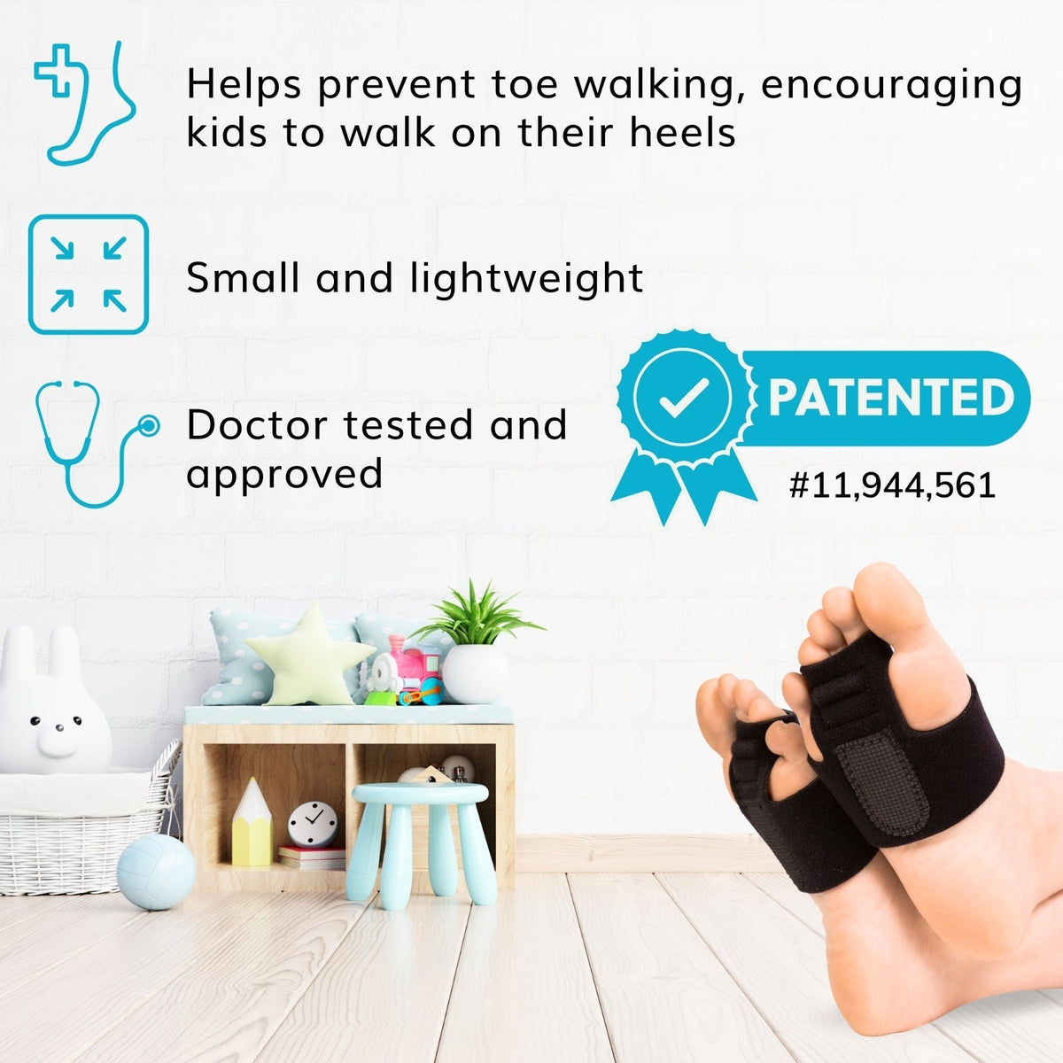 Toe Walking Brace | Pediatric Tip-Toe Correction Splint - FINAL SALE
