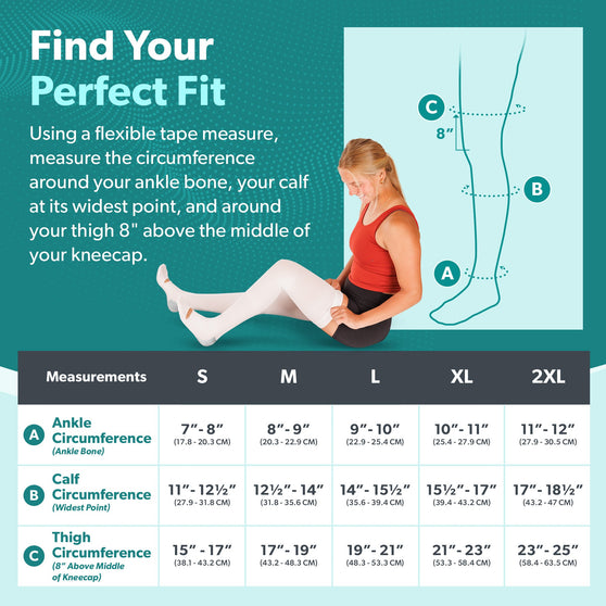Versalitex%20anti-embolism%20compression%20socks%20sizing%20chart%20for%20size%20small%20through%20two%20x-large