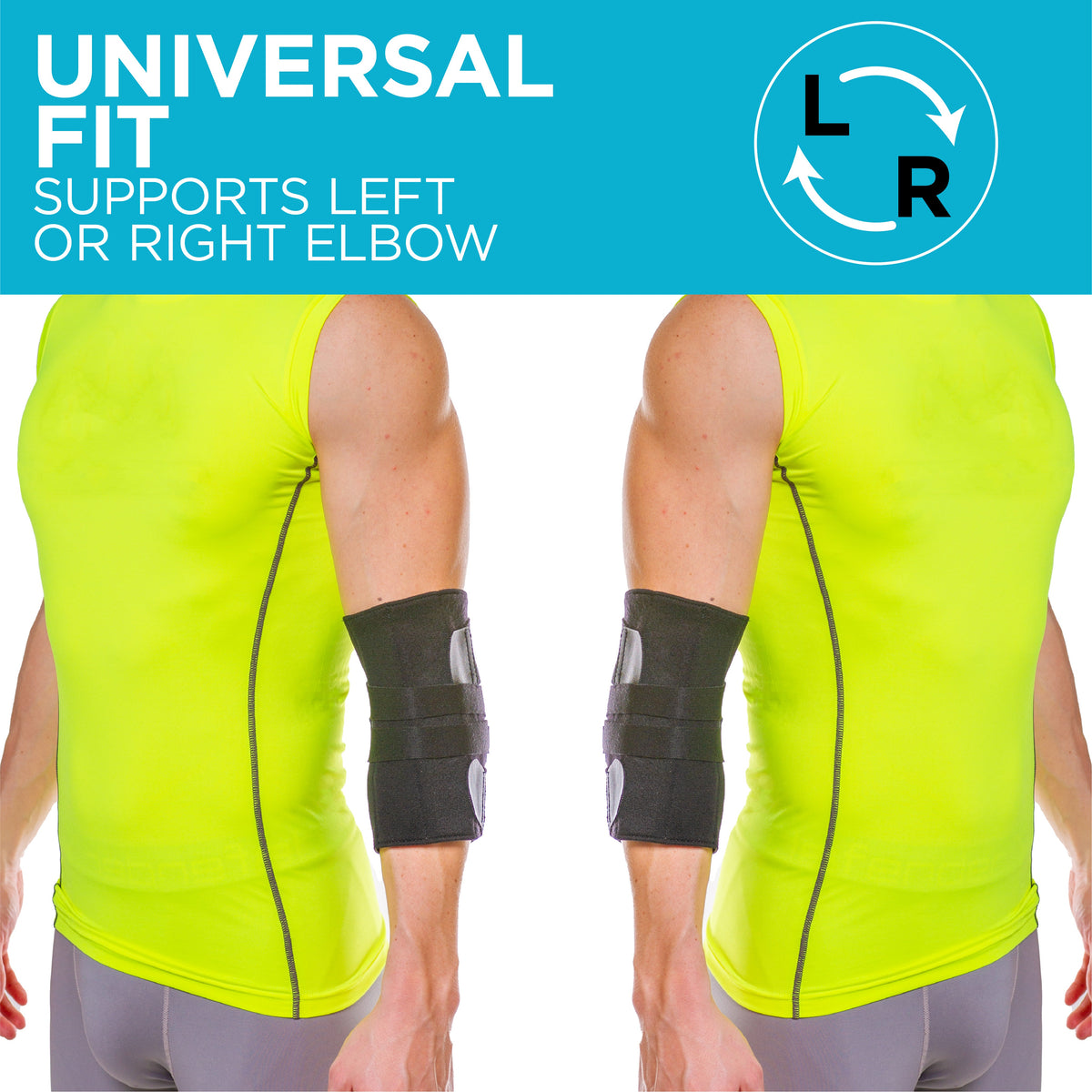 Cubital Tunnel Syndrome Brace | Elbow Splint for Radial or Ulnar Nerve Entrapment Treatment