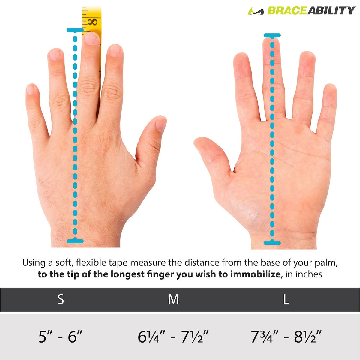 Dupuytren's Contracture & Metacarpal Fracture Splint | Hand & Two Finger Extension Brace for Index, Middle, Ring or Pinky