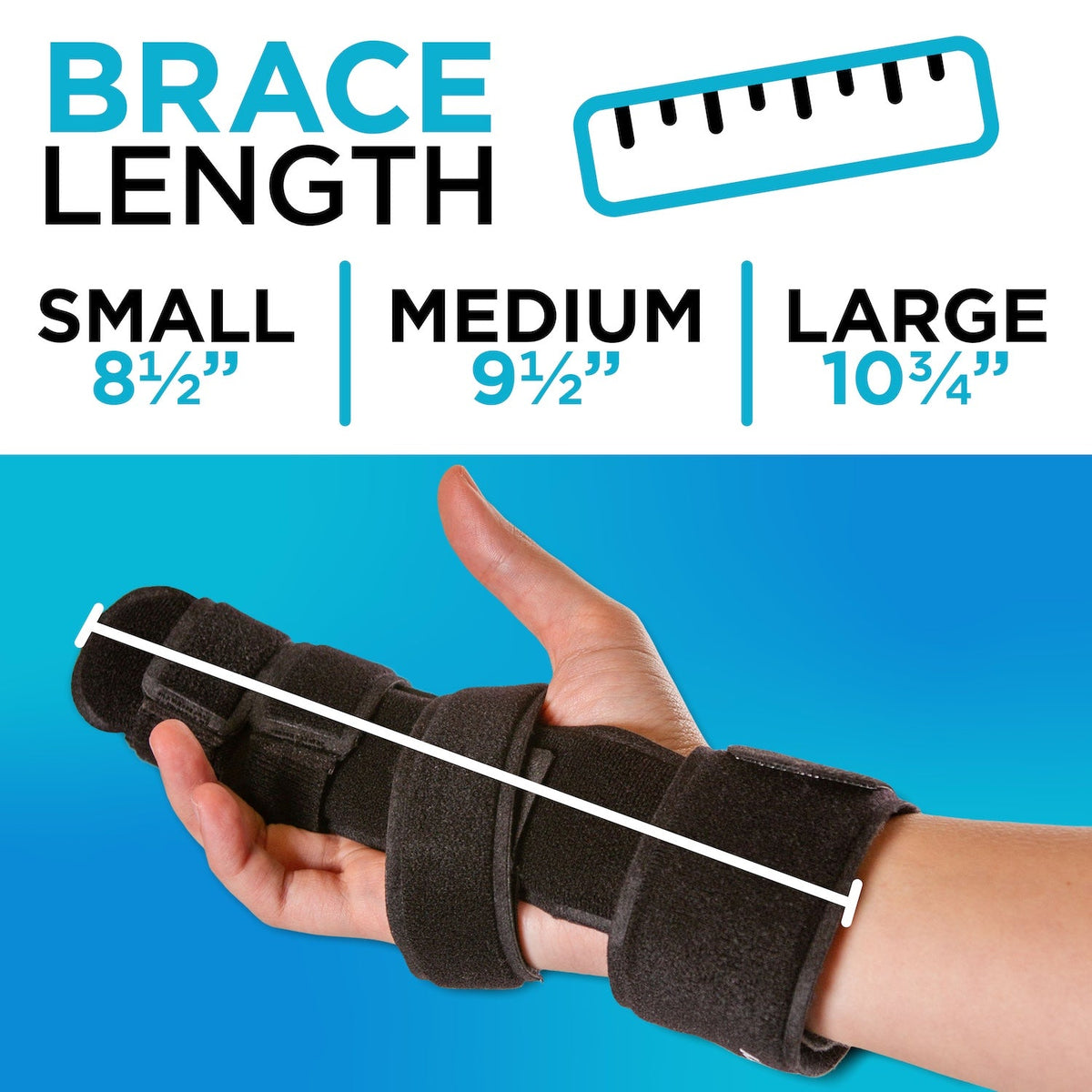 Dupuytren's Contracture & Metacarpal Fracture Splint | Hand & Two Finger Extension Brace for Index, Middle, Ring or Pinky