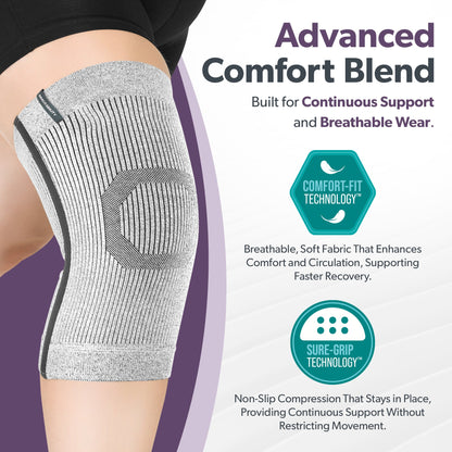 Plus Size Compression Knee Sleeve (FINAL SALE)