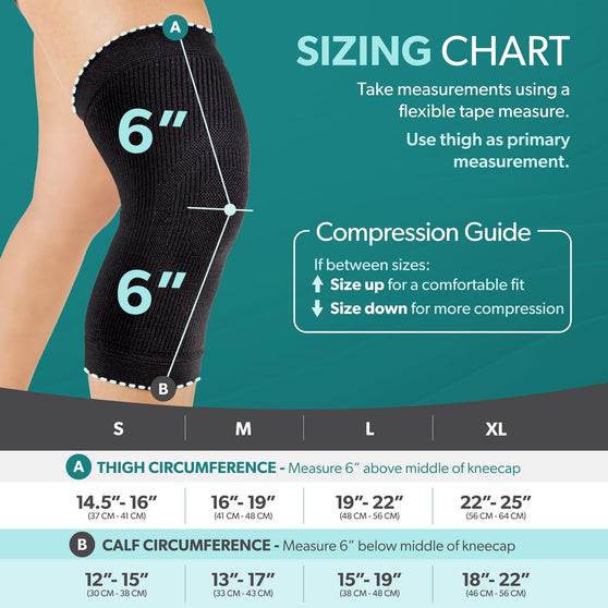 Versalitex%20ComfortEase%20compression%20knee%20sleeve%20sizing%20chart%20for%20the%20best%20fit.