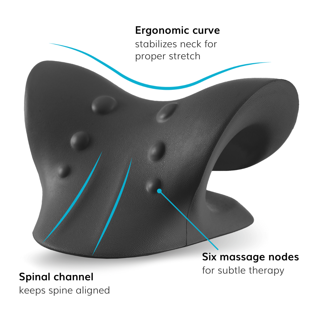 Neck Posture Corrector | Cervical Chiropractic Pillow for Stiff, Sore, and Tight Muscle Relaxer Treatment - FINAL SALE