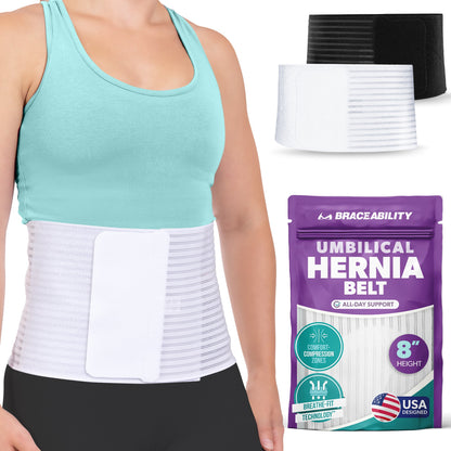 Umbilical & Abdominal Hernia Support Belt with Pad