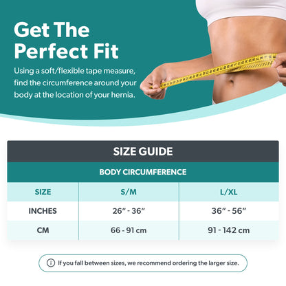 Umbilical & Abdominal Hernia Support Belt with Pad