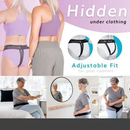 Pelvic Pro | Patented Uterus Prolapse Support Belt for Dropped Bladder or Cervix, Vulvar Varicosities & SPD (FINAL SALE)
