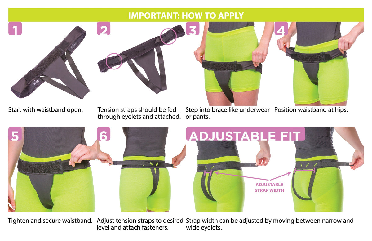 Pelvic Pro | Patented Uterus Prolapse Support Belt for Dropped Bladder or Cervix, Vulvar Varicosities & SPD (FINAL SALE)