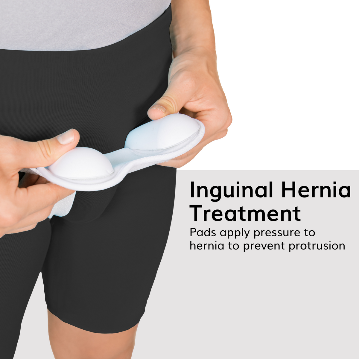 Inguinal Hernia Truss | Groin Support Brace with Adjustable Belt for Scrotal and Femoral Treatment - FINAL SALE