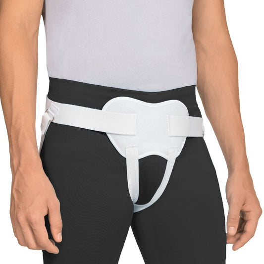 Inguinal Hernia Truss | Groin Support Brace with Adjustable Belt for Scrotal and Femoral Treatment - FINAL SALE