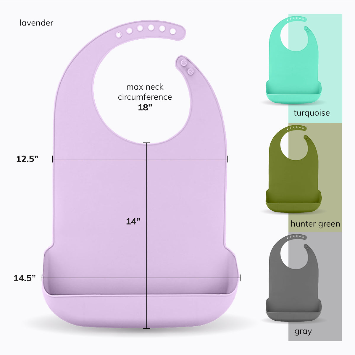 Silicone Adult Bib - Washable Clothing Protector & Food Catcher for Elderly, Disabled, Special Needs - FINAL SALE