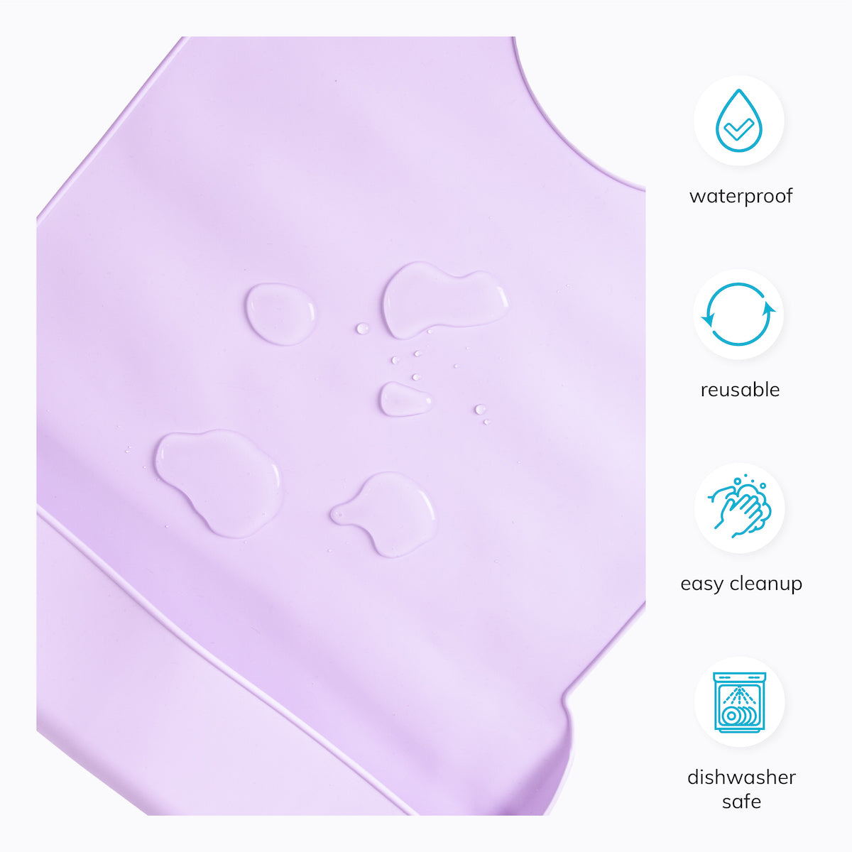 Silicone Adult Bib - Washable Clothing Protector & Food Catcher for Elderly, Disabled, Special Needs - FINAL SALE