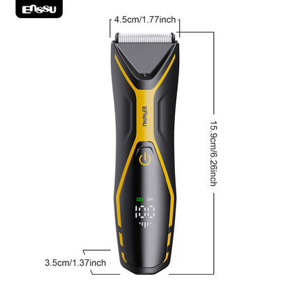 Aparador Corporal 2 em 1 ENSSU Pro Amarelo – BraiLock™ IPX7 Ecrã Digital