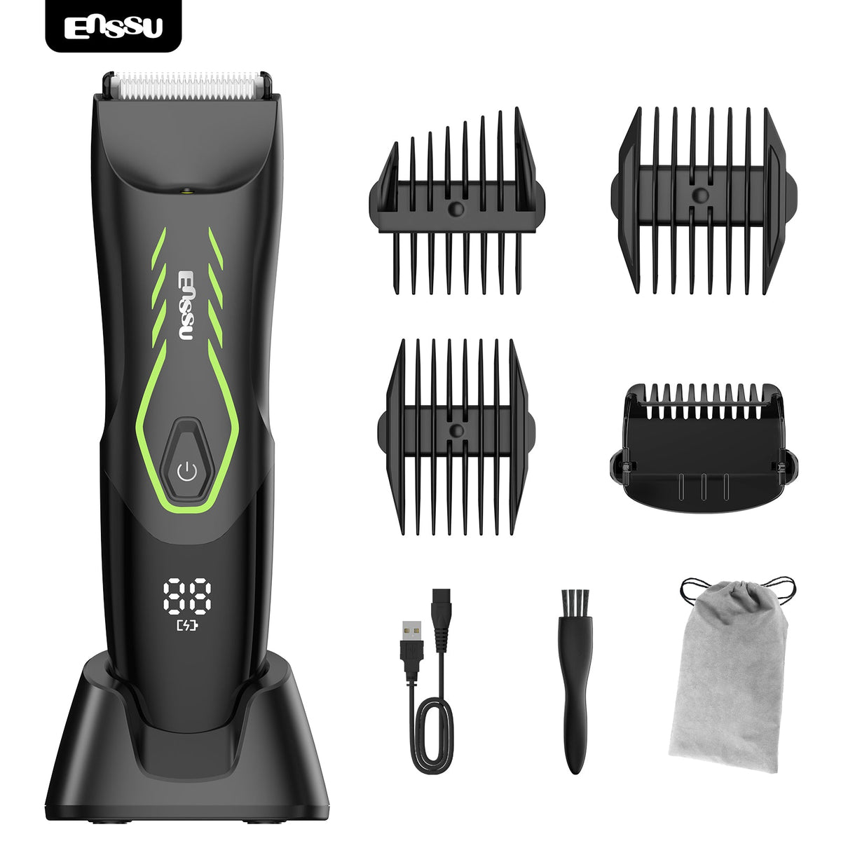 Aparador ENSSU Pro – Ecrã Digital, Lanterna e Pentes IPX7