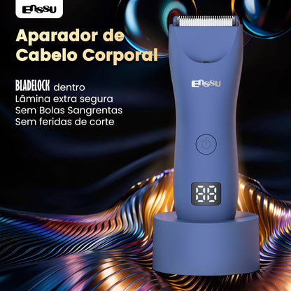 Aparador ENSSU Pro Azul – Ecrã Digital, Lanterna, IPX7 BraiLock™