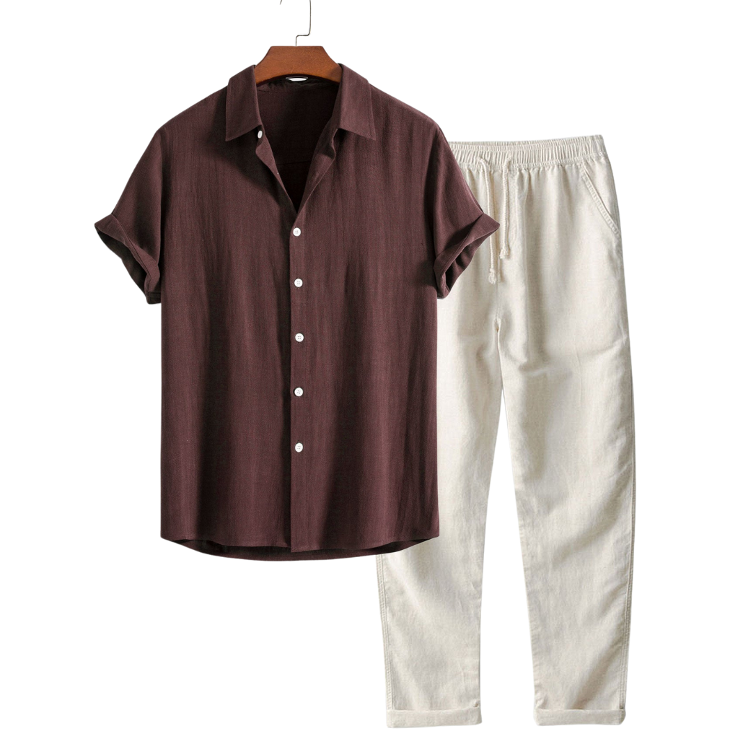 Palau - TheighT Short-Sleeved set