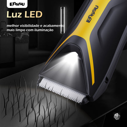 Aparador Corporal 2 em 1 ENSSU Pro Amarelo – BraiLock™ IPX7 Ecrã Digital