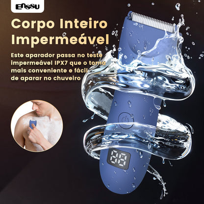 Aparador ENSSU Pro Azul – Ecrã Digital, Lanterna, IPX7 BraiLock™