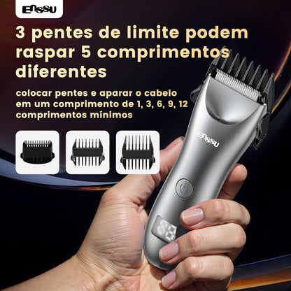 Aparador Corporal ENSSU Pro Cinza – Ecrã Numérico, 60 min, IPX7