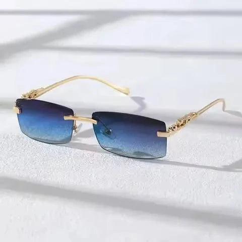 Chic Rimless Square Glasses