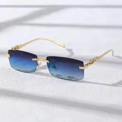Chic Rimless Square Glasses