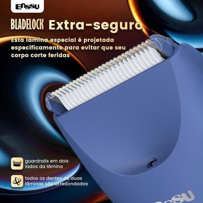 Aparador ENSSU Pro Azul – Ecrã Digital, Lanterna, IPX7 BraiLock™
