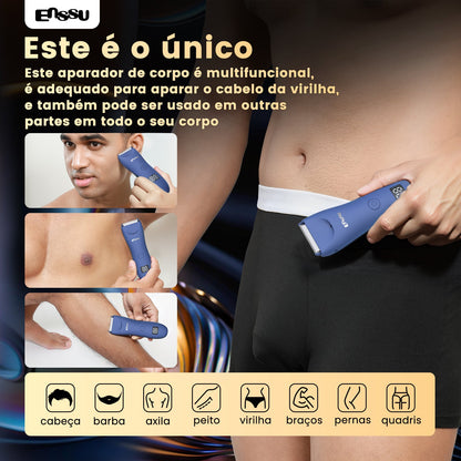 Aparador ENSSU Pro Azul – Ecrã Digital, Lanterna, IPX7 BraiLock™