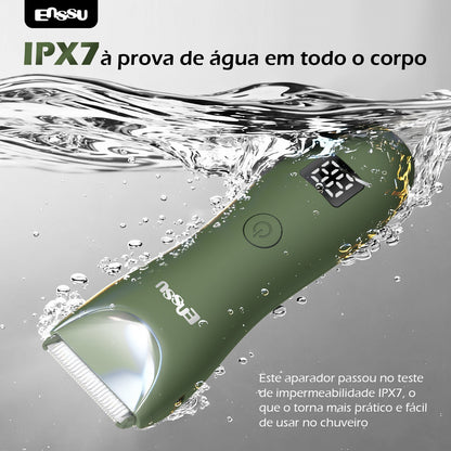 Aparador 2 em 1 ENSSU Pro Verde – Ecrã Digital e Base IPX7