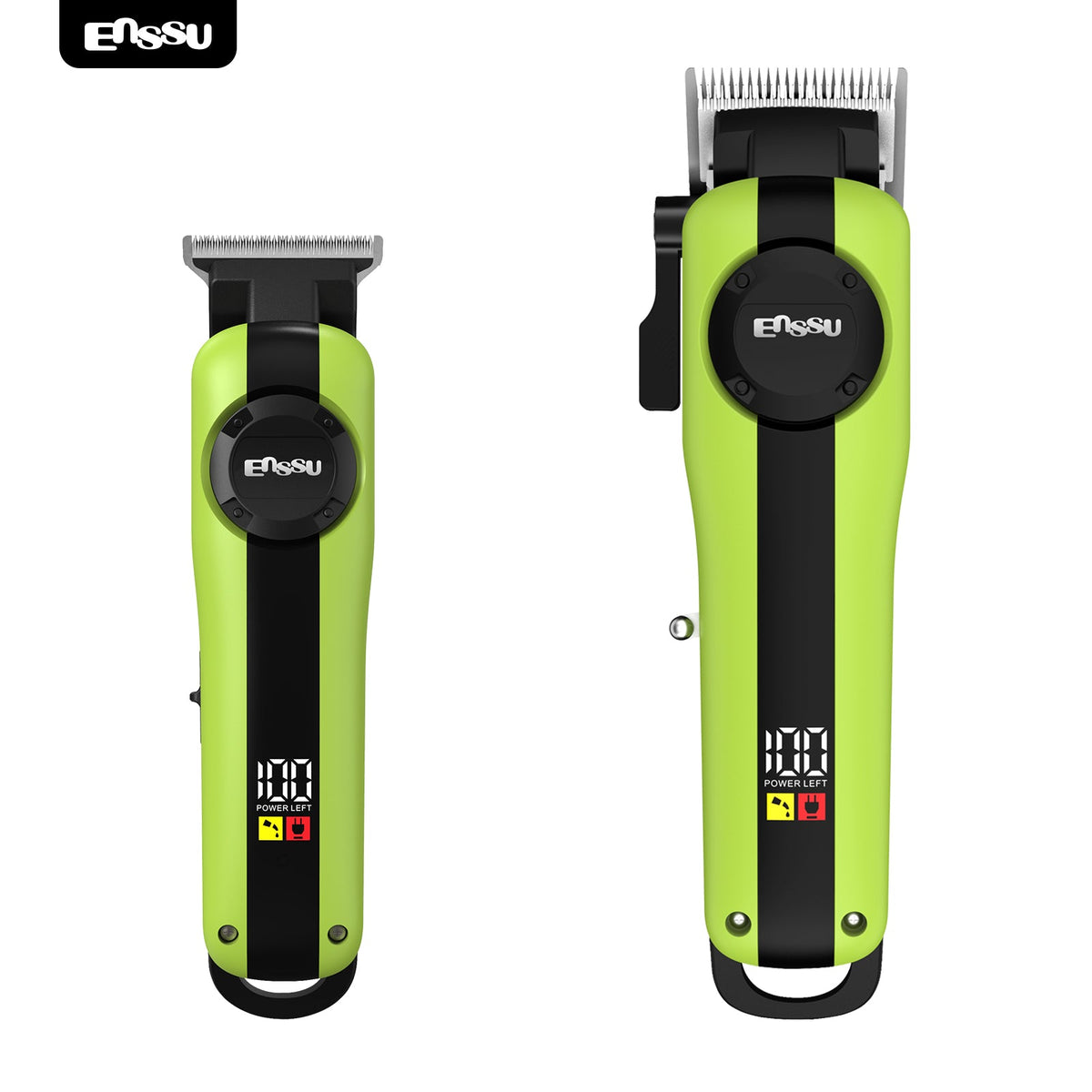 Conjunto Máquina de Cortar Cabelo e Aparador Profissional sem Fios ENSSU