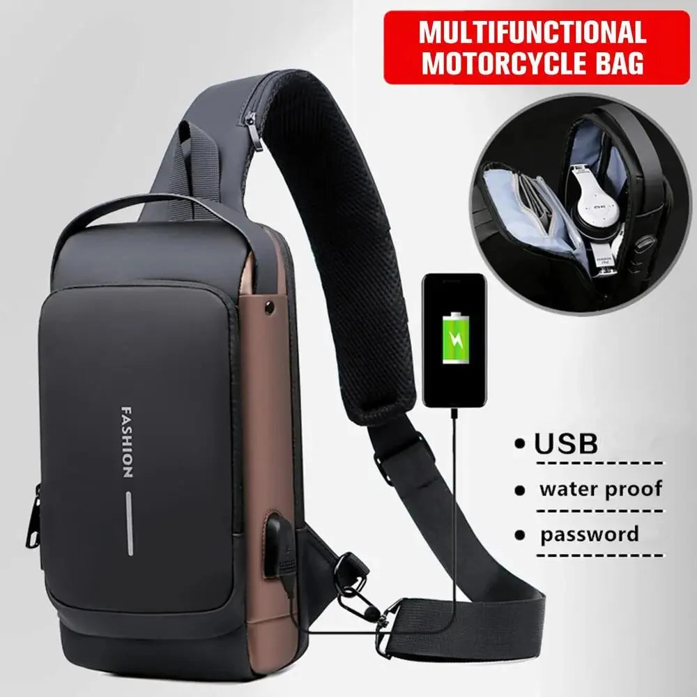 Men's Anti-Theft Sling Pack