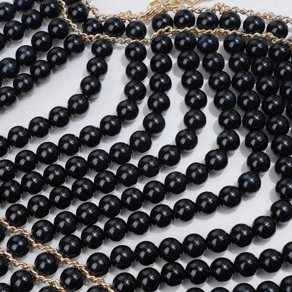 Pearl Body Chain Jewelry Top