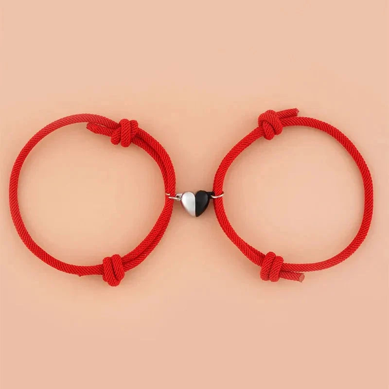 Magnetic Love Bracelets for Couples