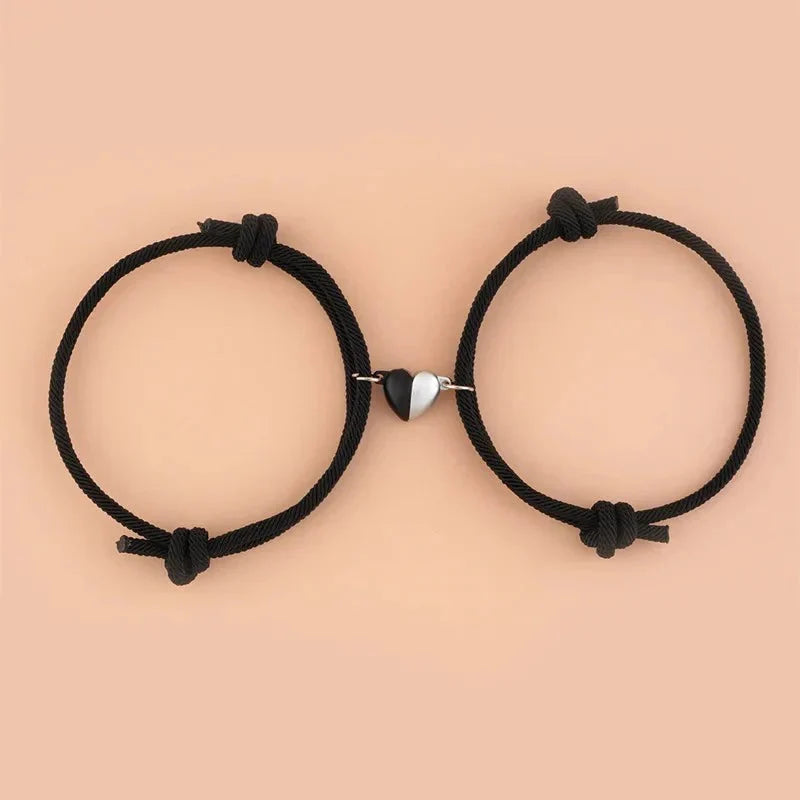 Magnetic Love Bracelets for Couples