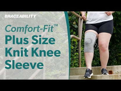 Plus Size Compression Knee Sleeve (FINAL SALE)