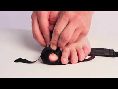Turf Toe Brace | Soft Support Straps for Sprained Big Toe Treatment & Taping Alternative